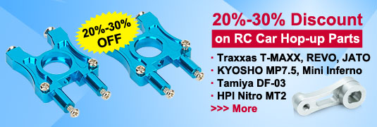 20-30% Discount on RC Car Hop-up Parts
